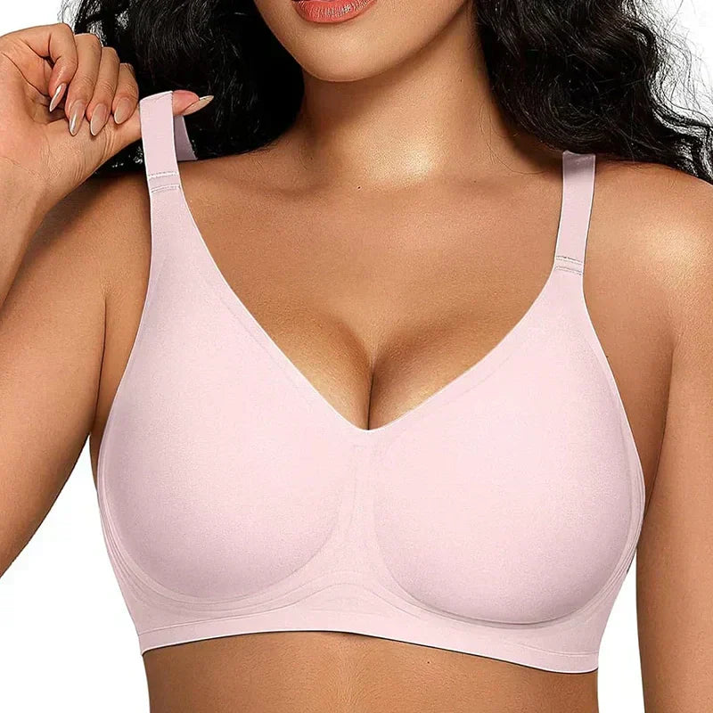 Soutien-gorge push-up confortable sans armatures et sans coutures pour femmes