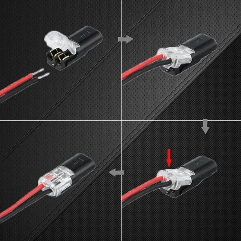 ⏳Réduction limitée de 50%💥Connecteur à double filetage avec boucle de verrouillage