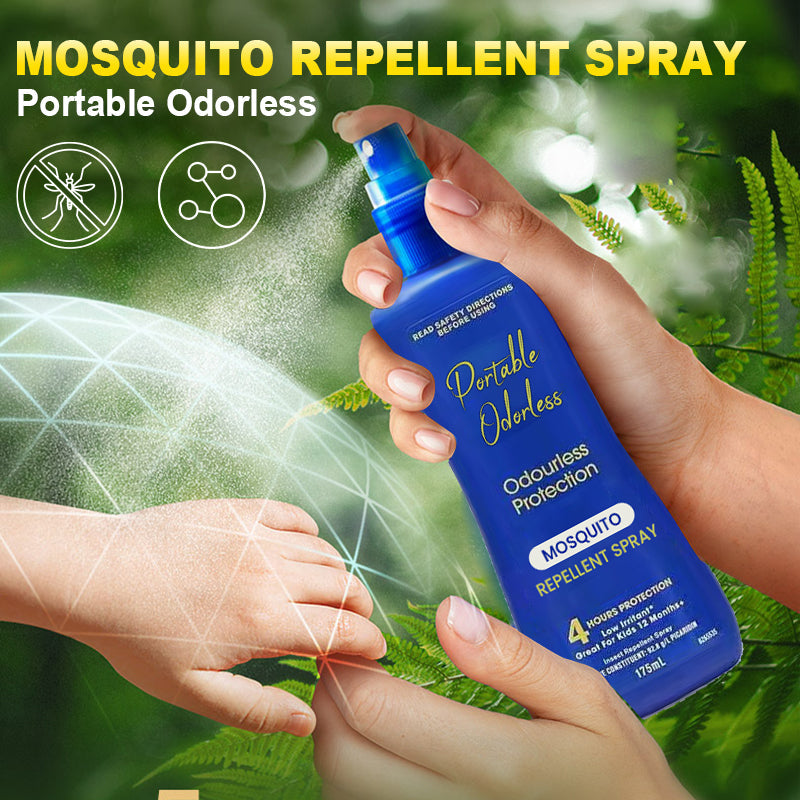 🎁Hot sale 49% OFF🚫🦟 Portable Odorless Mosquito Repellent Spray