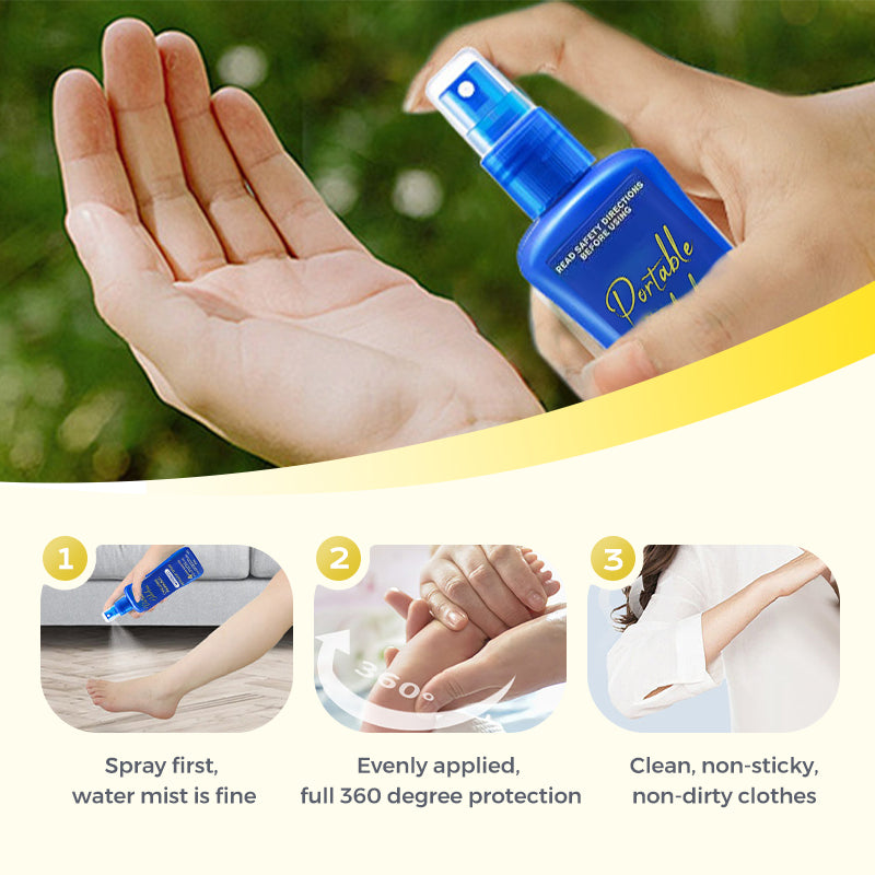 🎁Hot sale 49% OFF🚫🦟 Portable Odorless Mosquito Repellent Spray