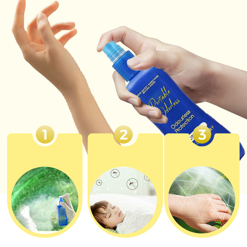 🎁Hot sale 49% OFF🚫🦟 Portable Odorless Mosquito Repellent Spray