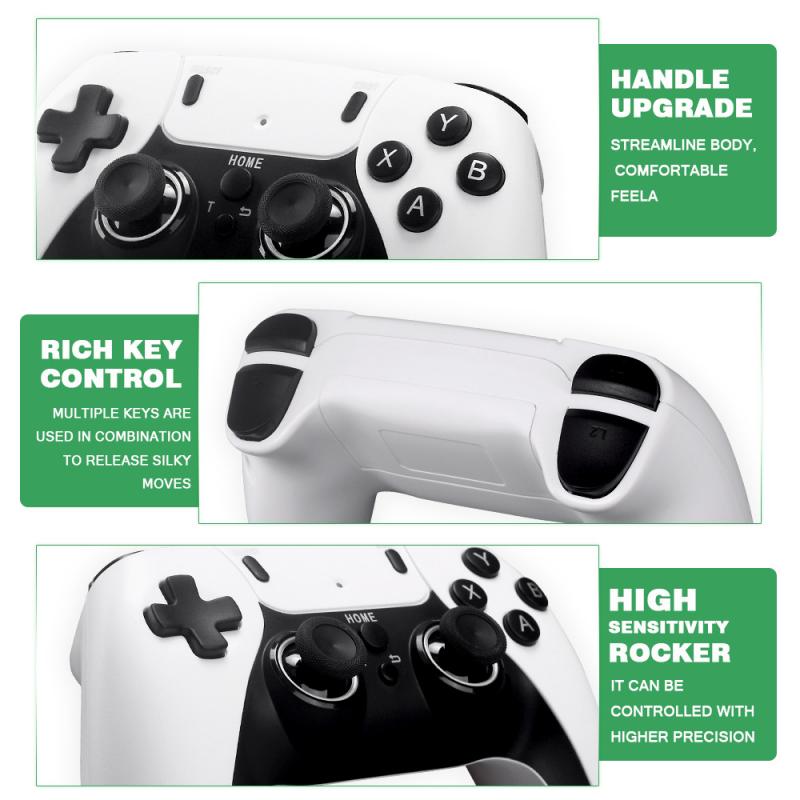 ⏳Réduction limitée de 50%🎁Bâtons de jeu double rétro noir et blanc pour la maison - Revivez l'époque des salles d'arcade