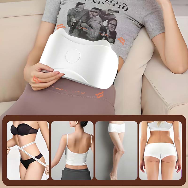Masseur abdominal électrique sans fil pour la combustion des graisses et la digestion