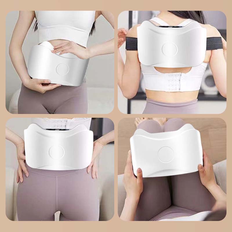 Masseur abdominal électrique sans fil pour la combustion des graisses et la digestion