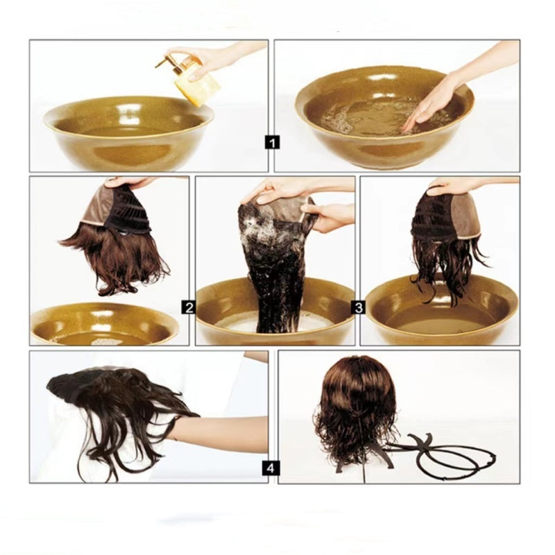 ⏳Réduction limitée de 50%🎁18 Inch Curly Wavy Frizzy Hair Extension with Ponytail