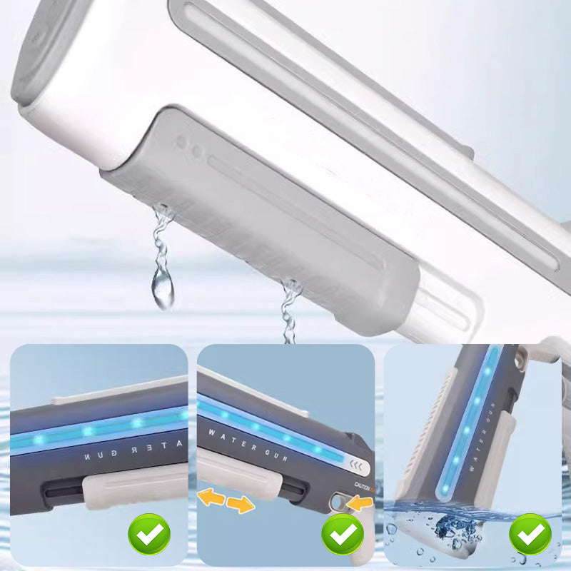 🔥🔥🔥🎁Pistolet à Eau Électrique à Longue Portée avec LED pour Enfants et Adultes
