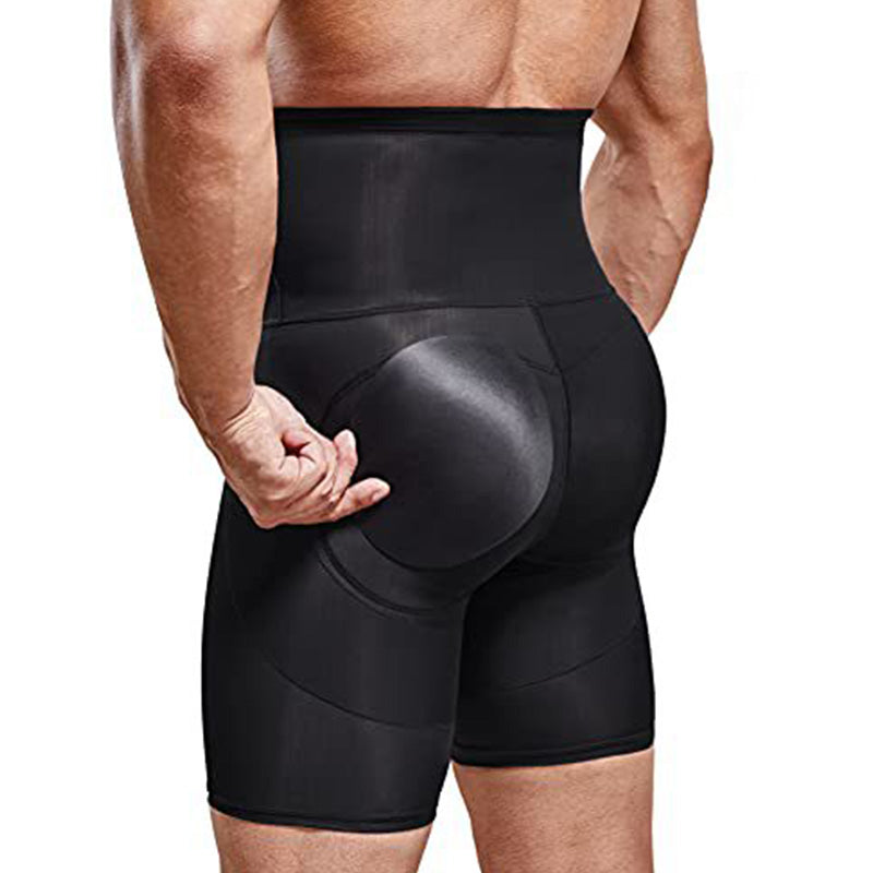 Sous-vêtement Gainant pour Hommes à Taille Haute avec Effet Rehausseur de Fessier