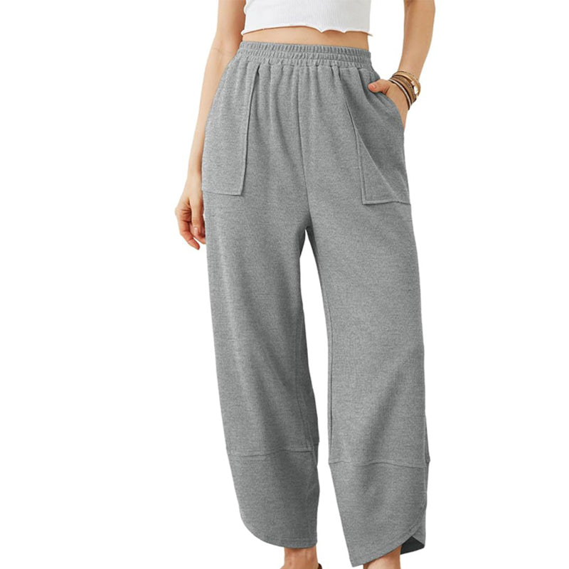 🎉Hot Sale 49% OFF🎉Pantalon décontracté à neuf points pour femme, très élastique et respirant 💕 ample et confortable 💕