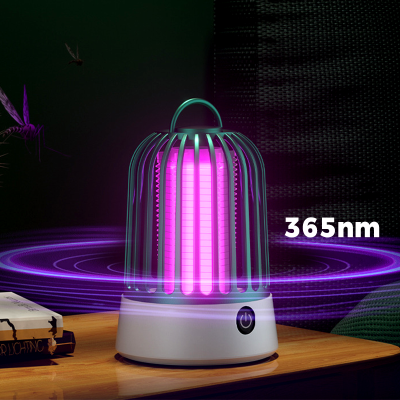 Lampe Électrique Anti-Moustiques Puissante avec Lumière UV