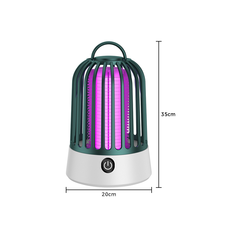 Lampe Électrique Anti-Moustiques Puissante avec Lumière UV
