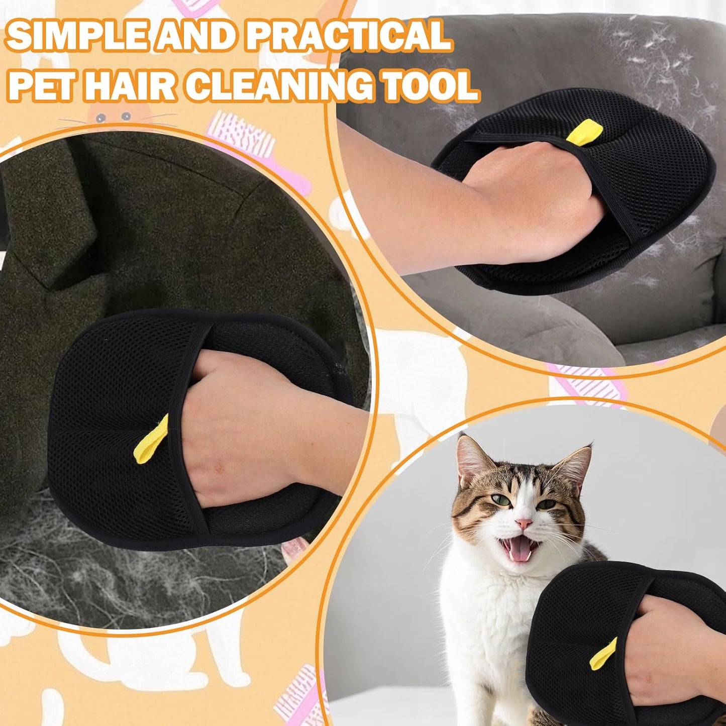 🎁ACHETEZ 1, OBTENEZ 1 GRATUIT🔥Gants pour l'épilation des animaux🐱🐕