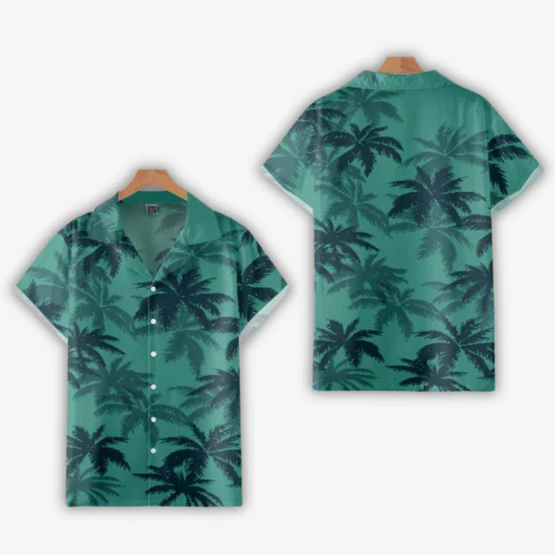 Chemise ou pantalon à imprimé tropical pour homme