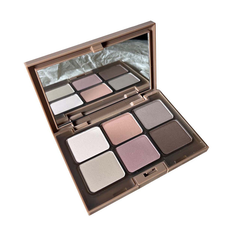 Palette d'ombres à paupières multifonctionnelle 6 couleurs