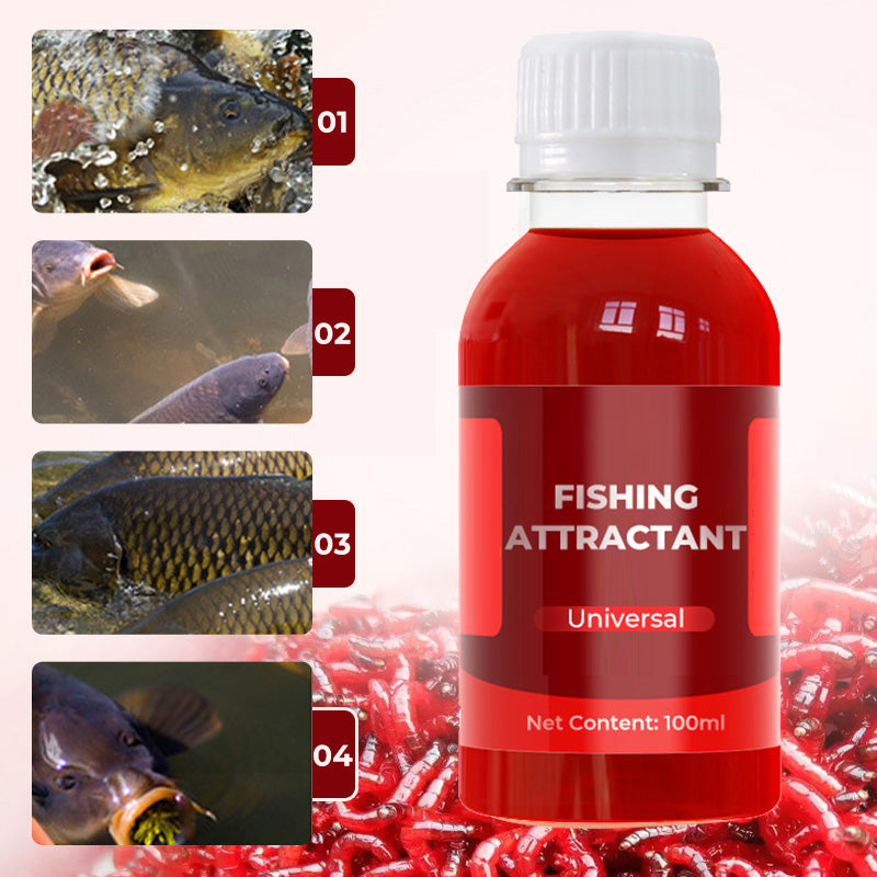 Appât liquide concentré universel aux vers rouges – Attractant pour la pêche