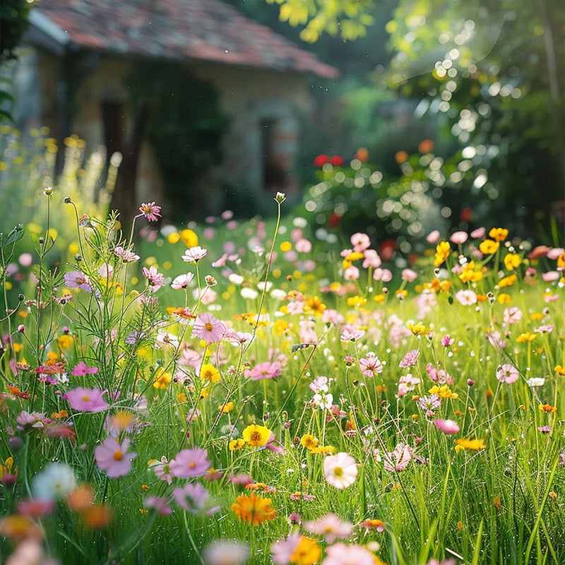 Mélange de Graines de Fleurs Sauvages Colorées pour Toutes les Saisons