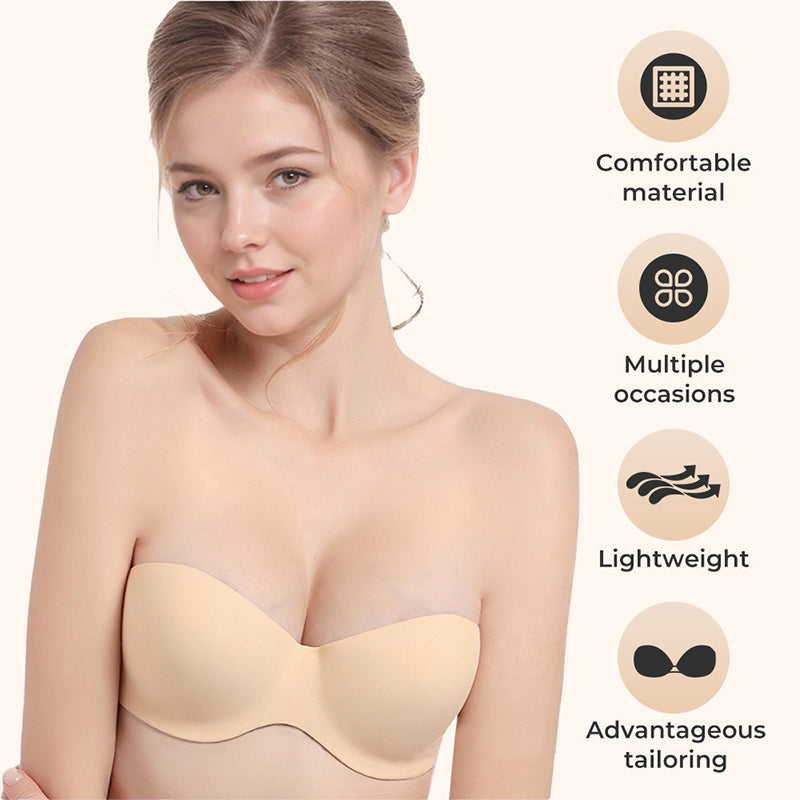 Soutien-gorge autocollant Secure Invisible Lift - Sans couture, léger et respirant