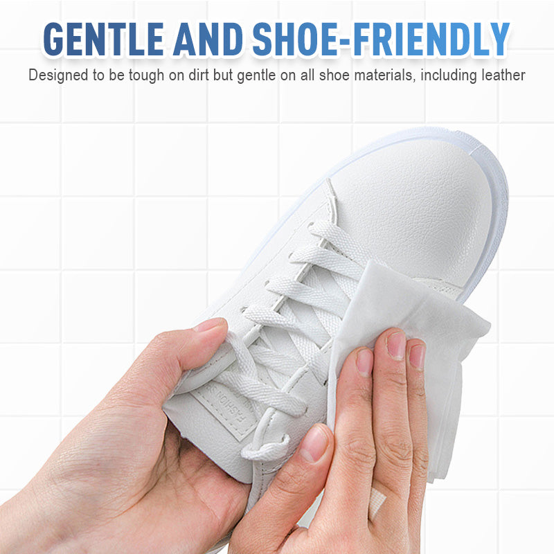 🏆SOLDES🌿Lingettes nettoyantes rapides pour chaussures
