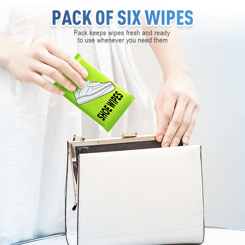 🏆SOLDES🌿Lingettes nettoyantes rapides pour chaussures
