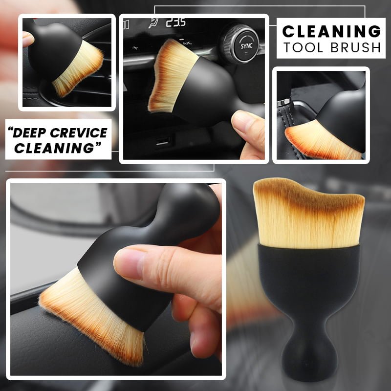 Brosse pour le nettoyage de l'intérieur de la voiture