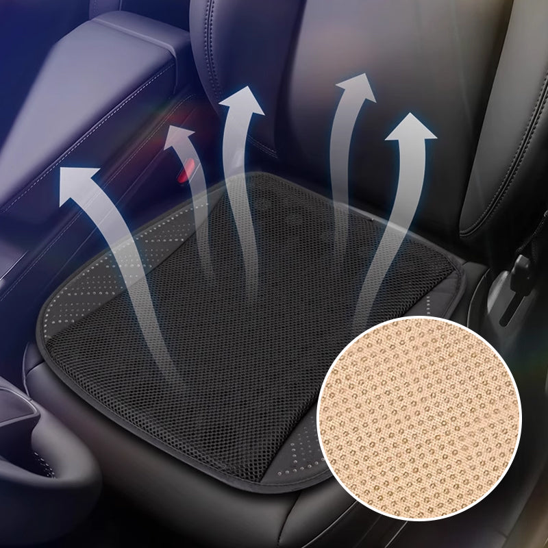 Coussin de Siège Auto Ventilé Respirant et Rafraîchissant avec Port USB
