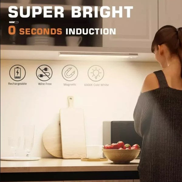💡🔥 50 % DE RÉDUCTION – Éclairage LED pour armoire avec détecteur de mouvement ✨