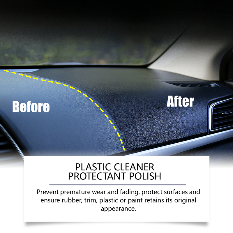 Nettoyant multifonction avec polissage protecteur pour intérieur de voiture