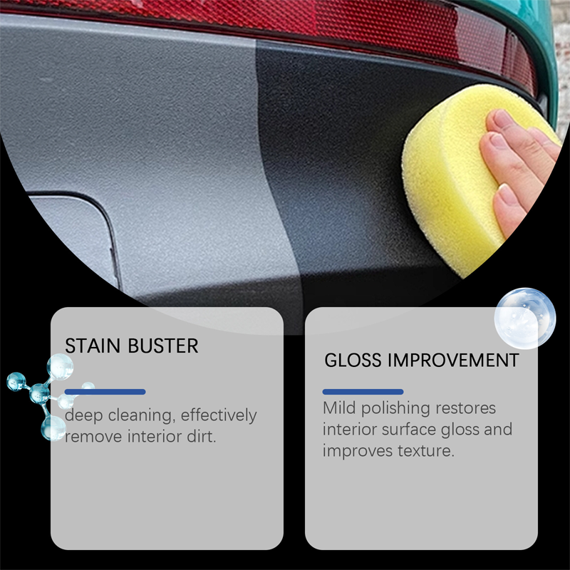 Nettoyant multifonction avec polissage protecteur pour intérieur de voiture