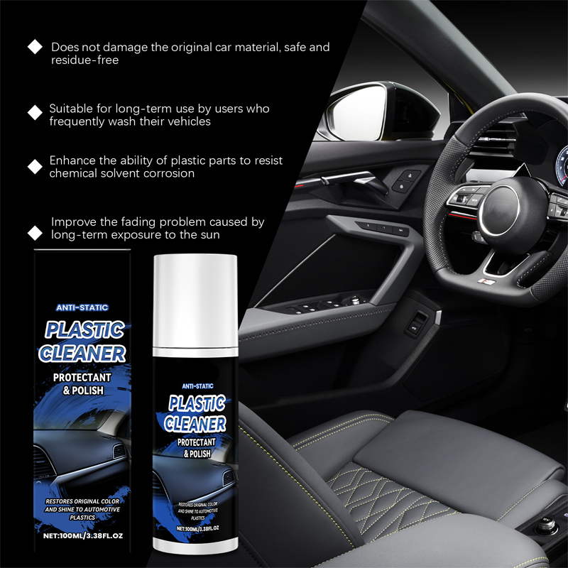 Nettoyant multifonction avec polissage protecteur pour intérieur de voiture