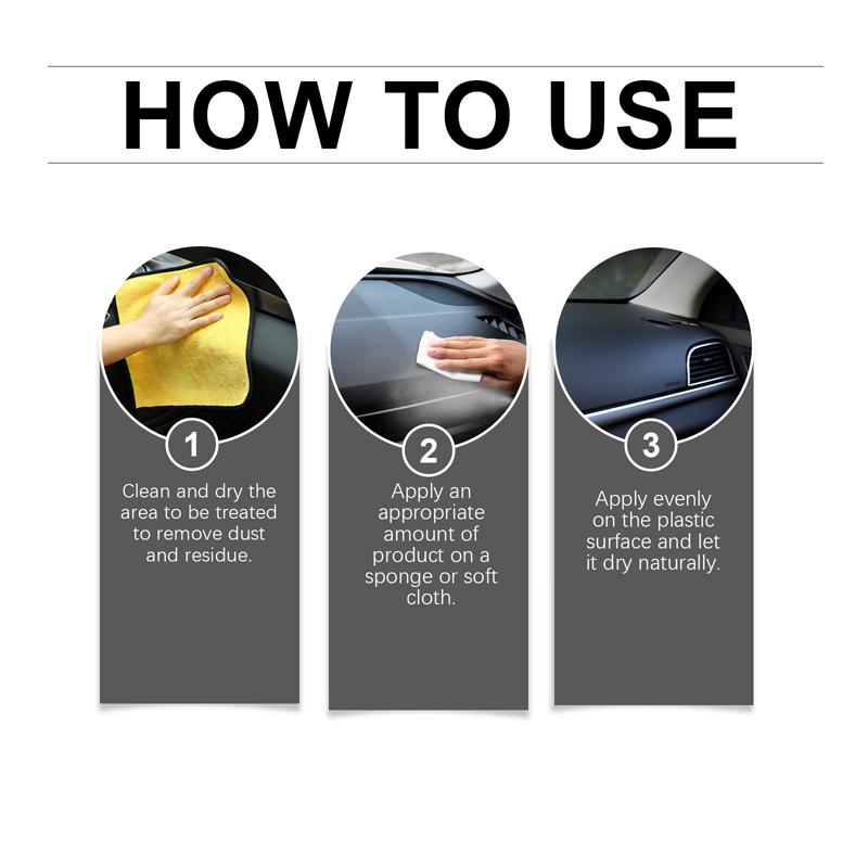 Nettoyant multifonction avec polissage protecteur pour intérieur de voiture