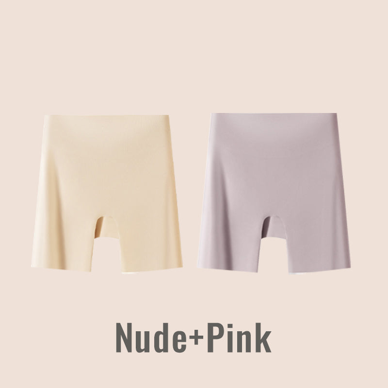 Culotte taille haute en soie glacée pour femmes avec effet ventre plat et galbant des fesses