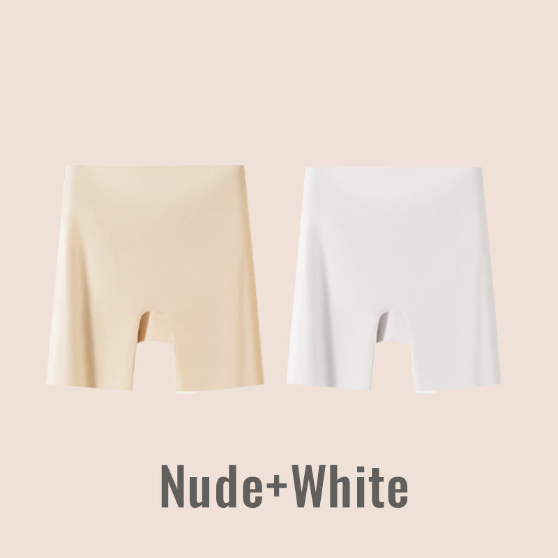 Culotte taille haute en soie glacée pour femmes avec effet ventre plat et galbant des fesses