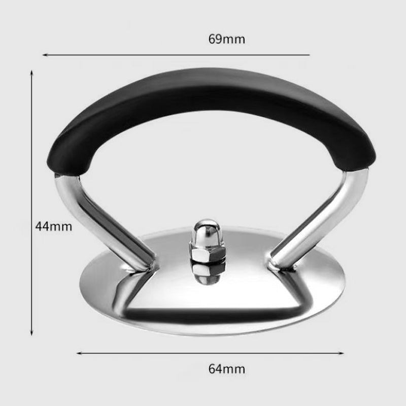 Poignée de remplacement anti-brûlure en silicone pour couvercle de casserol