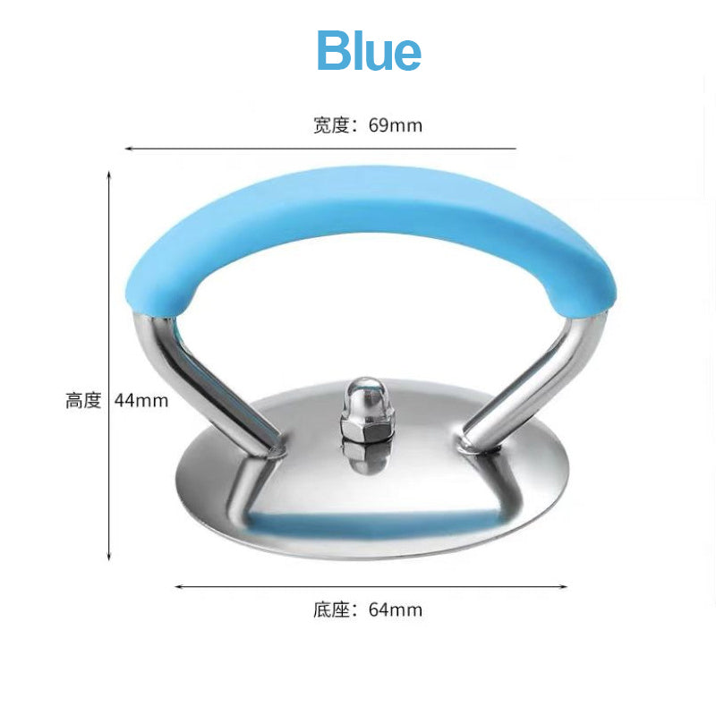 Poignée de remplacement anti-brûlure en silicone pour couvercle de casserol