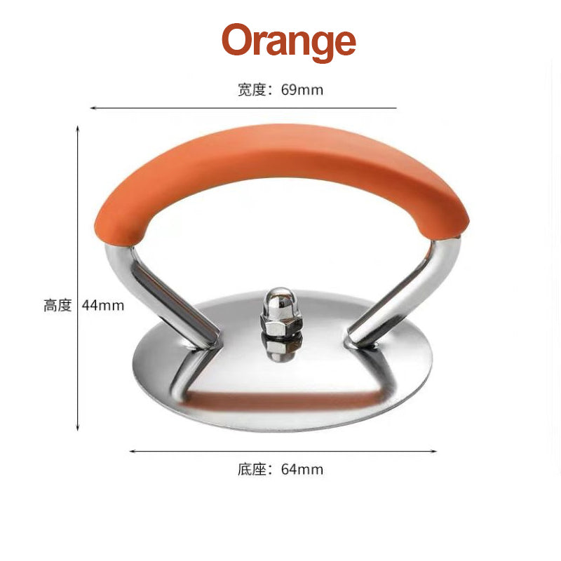 Poignée de remplacement anti-brûlure en silicone pour couvercle de casserol