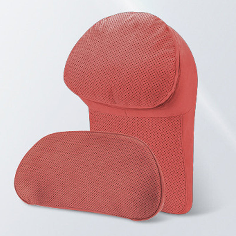 Appui-tête et coussin lombaire confortables pour la voiture