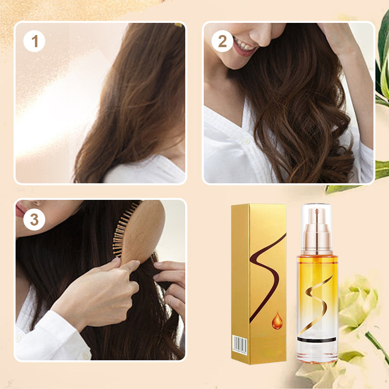 Sérum Capillaire en Spray Anti-Frisottis pour Cheveux