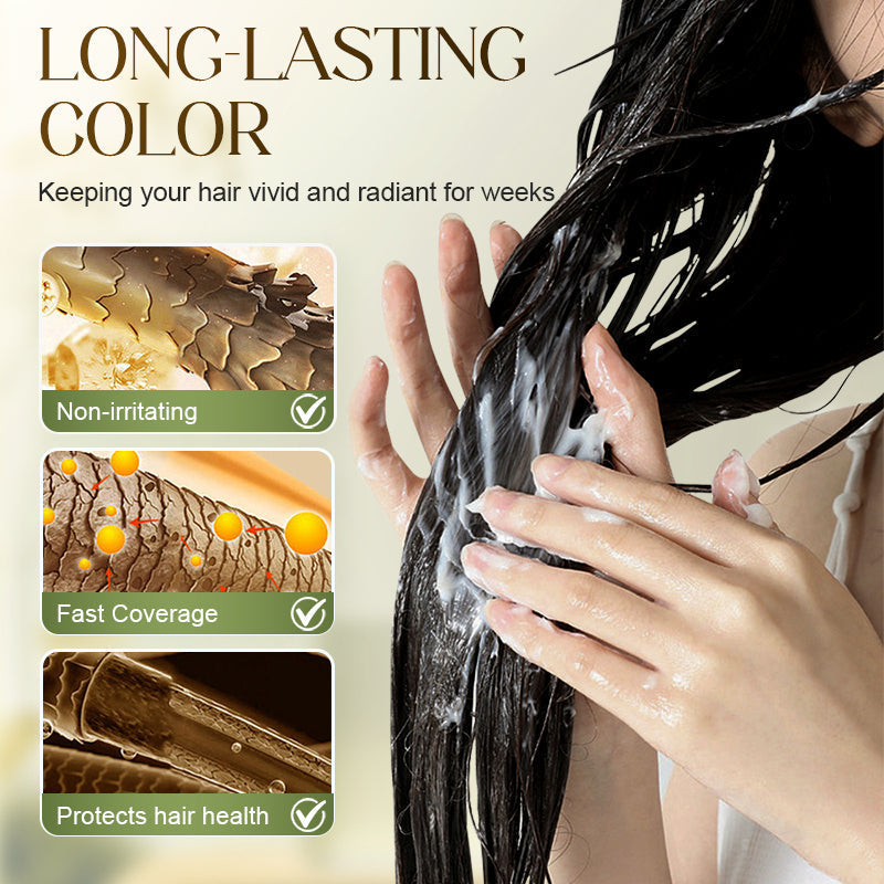 Crème colorante douce pour cheveux à faire soi-même
