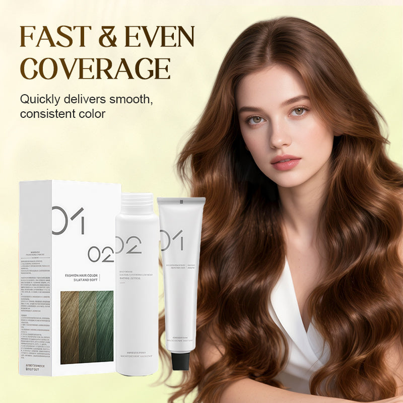 Crème colorante douce pour cheveux à faire soi-même