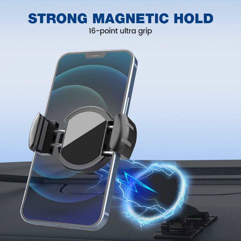 Support de téléphone magnétique extensible à clip