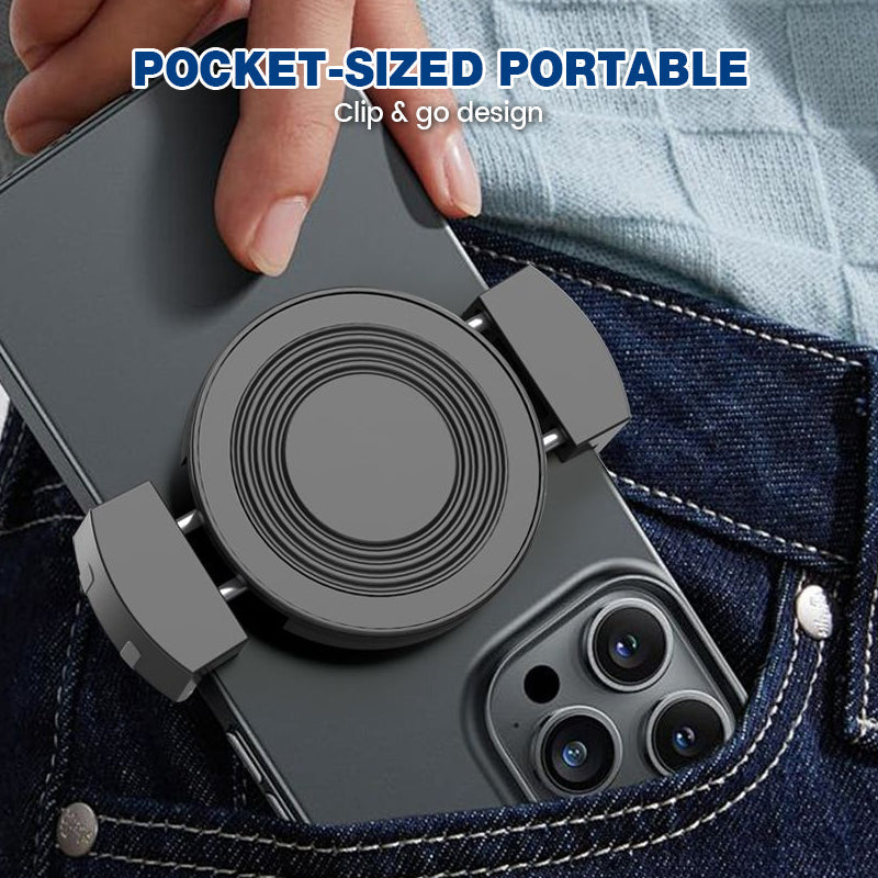 Support de téléphone magnétique extensible à clip