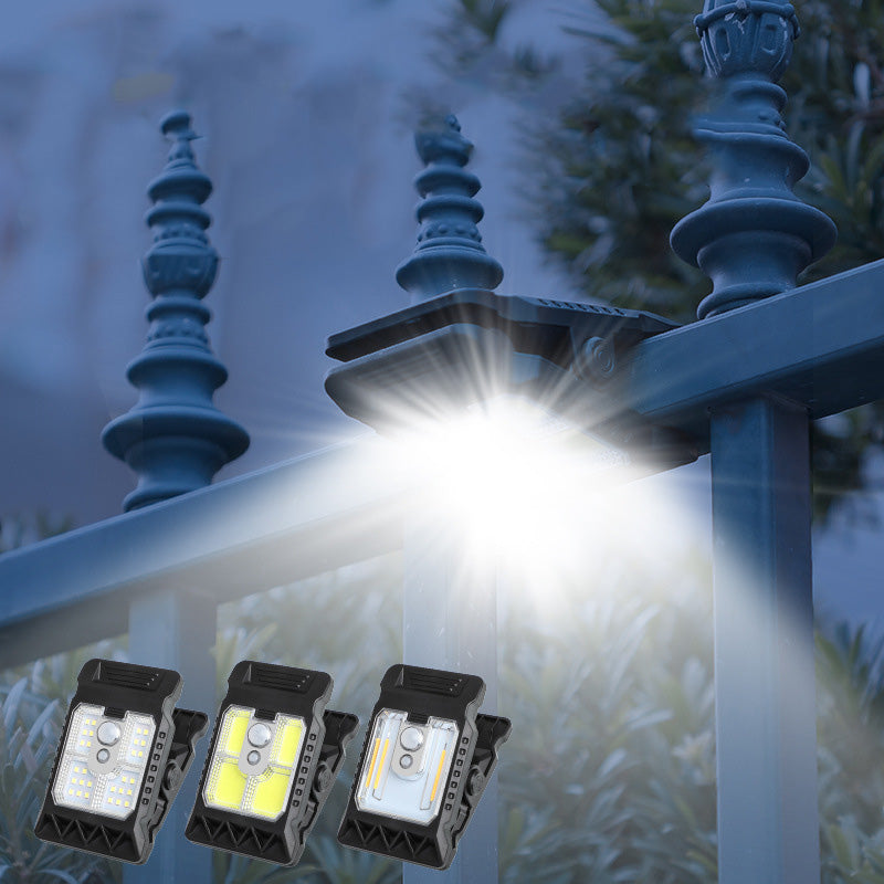 🌿Lampe Solaire à Clip Extérieur avec Détecteur de Mouvement🏡✨