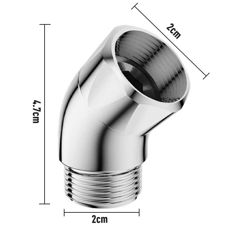 Adaptateur de Coude pour Pommeau de Douche à 135 Degrés