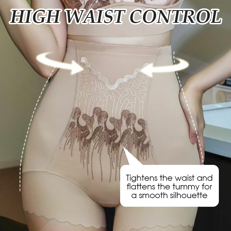 Culotte Gainante Femme Haute Taille avec Contrôle du Ventre