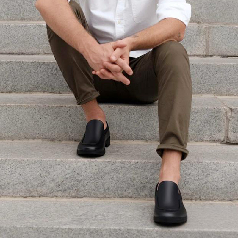 Mocassins Décontractés Respirants Larges à Enfiler pour Hommes