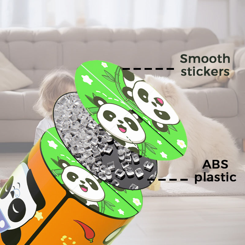 🔥Livraison gratuite dans tout le centre commercial🔥🔥 50 % DE RÉDUCTION – Cube magique panda pliable créatif pour enfants 🐼✨