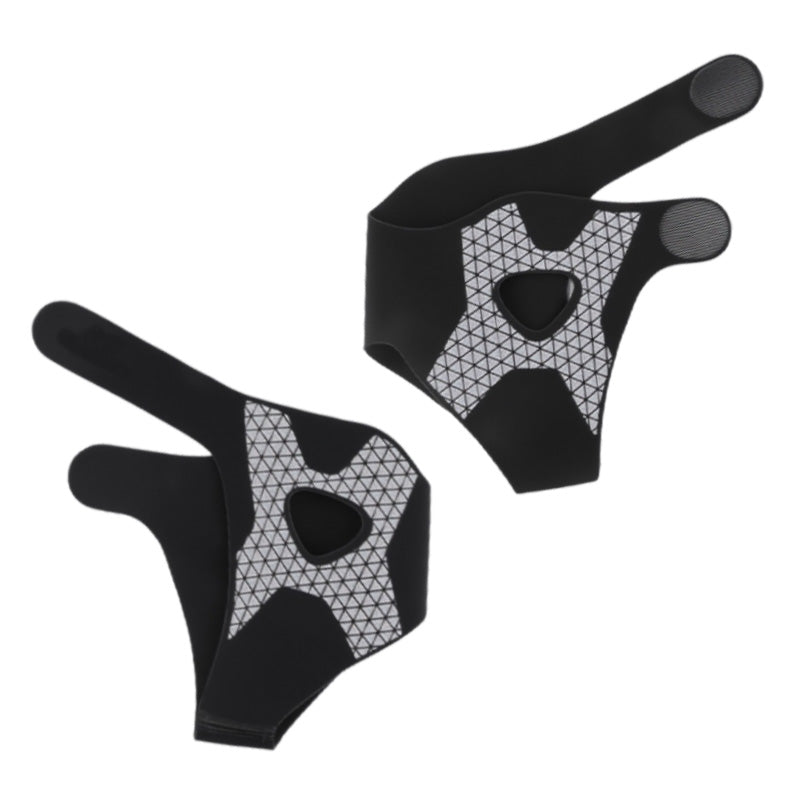 Attelle élastique ajustable pour la cheville