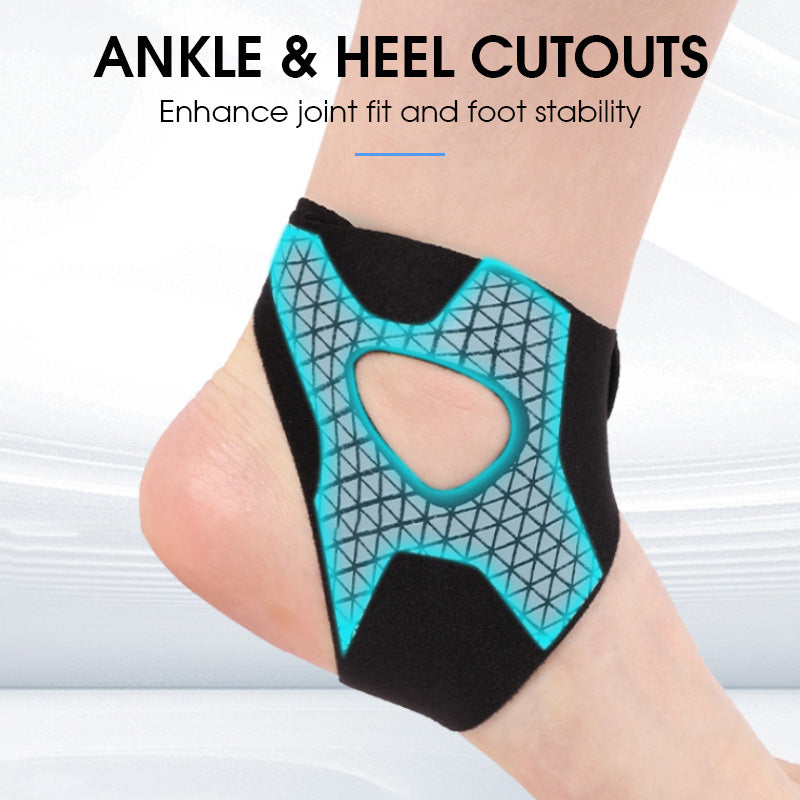 Attelle élastique ajustable pour la cheville