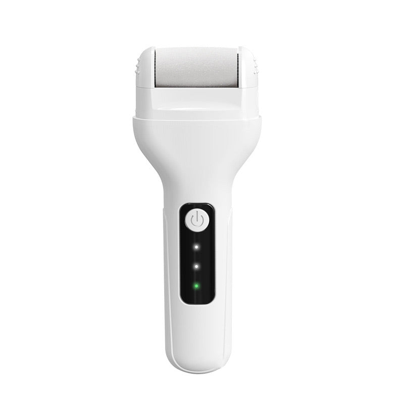 🔋🦶Exfoliateur électrique rechargeable pour les pieds🌟 Exfolie en douceur, lisse les pieds, indispensable pour les pédicures à domicile !