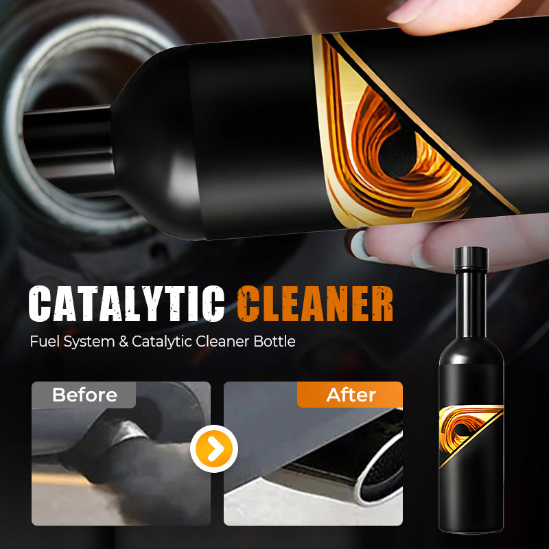 Bouteille de nettoyant pour système d'alimentation en carburant et catalyseur