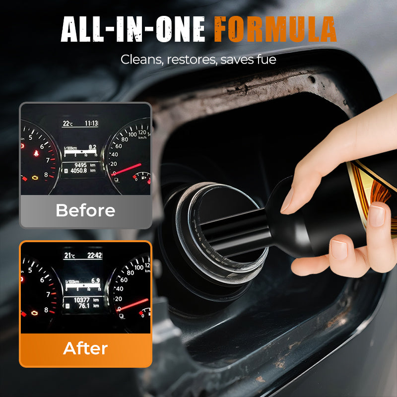 Bouteille de nettoyant pour système d'alimentation en carburant et catalyseur